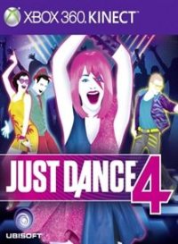 Just Dance 4 Xbox 360 US box art